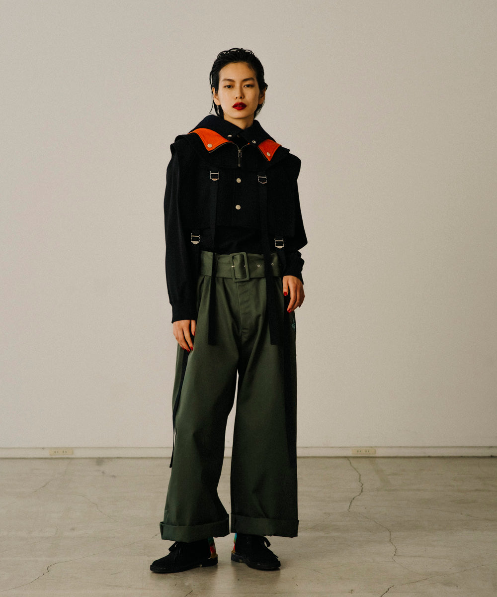 DOUBLE HOODED VEST