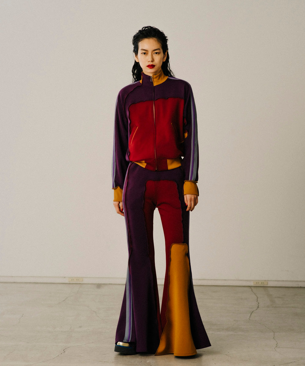 ASSYMETRICAL PATCHWORK JACKET
