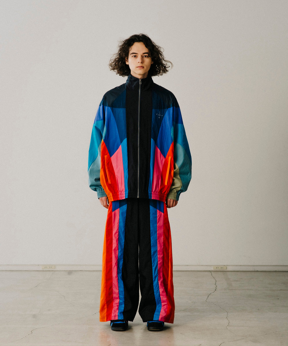 NYLON PATCHWORK JACKET