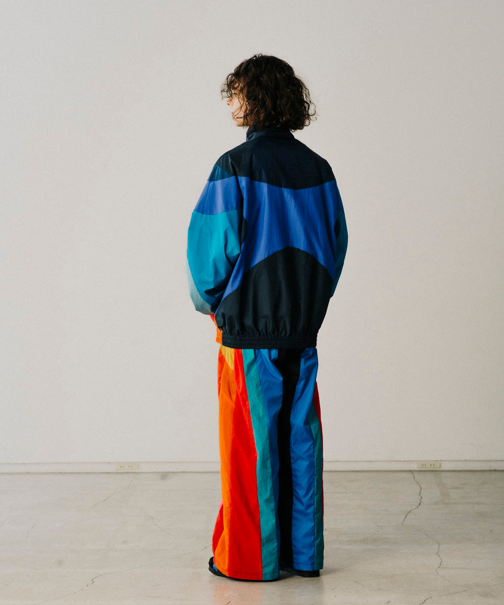 NYLON PATCHWORK PANTS