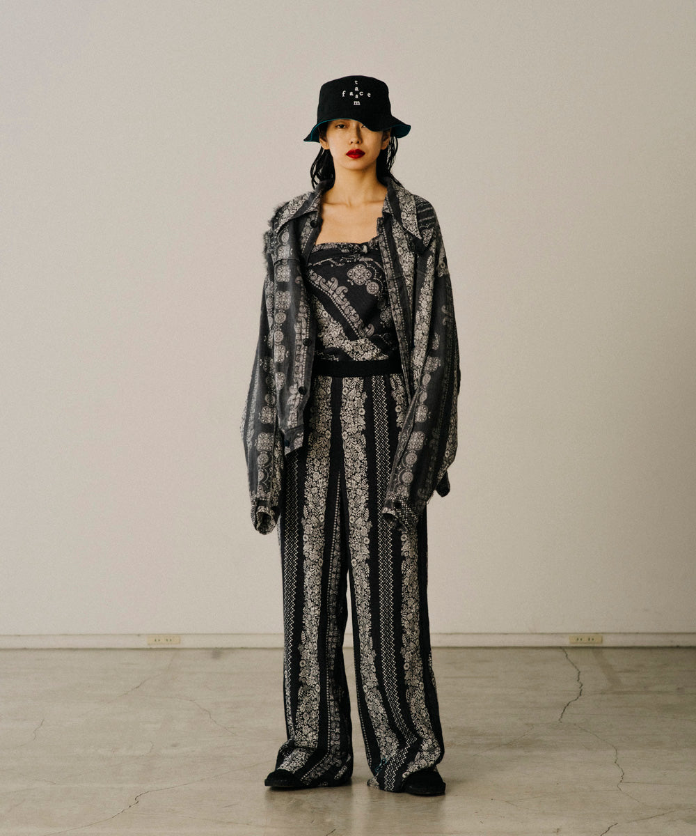 ORIGINAL BANDANA PRINT WOOL PANTS