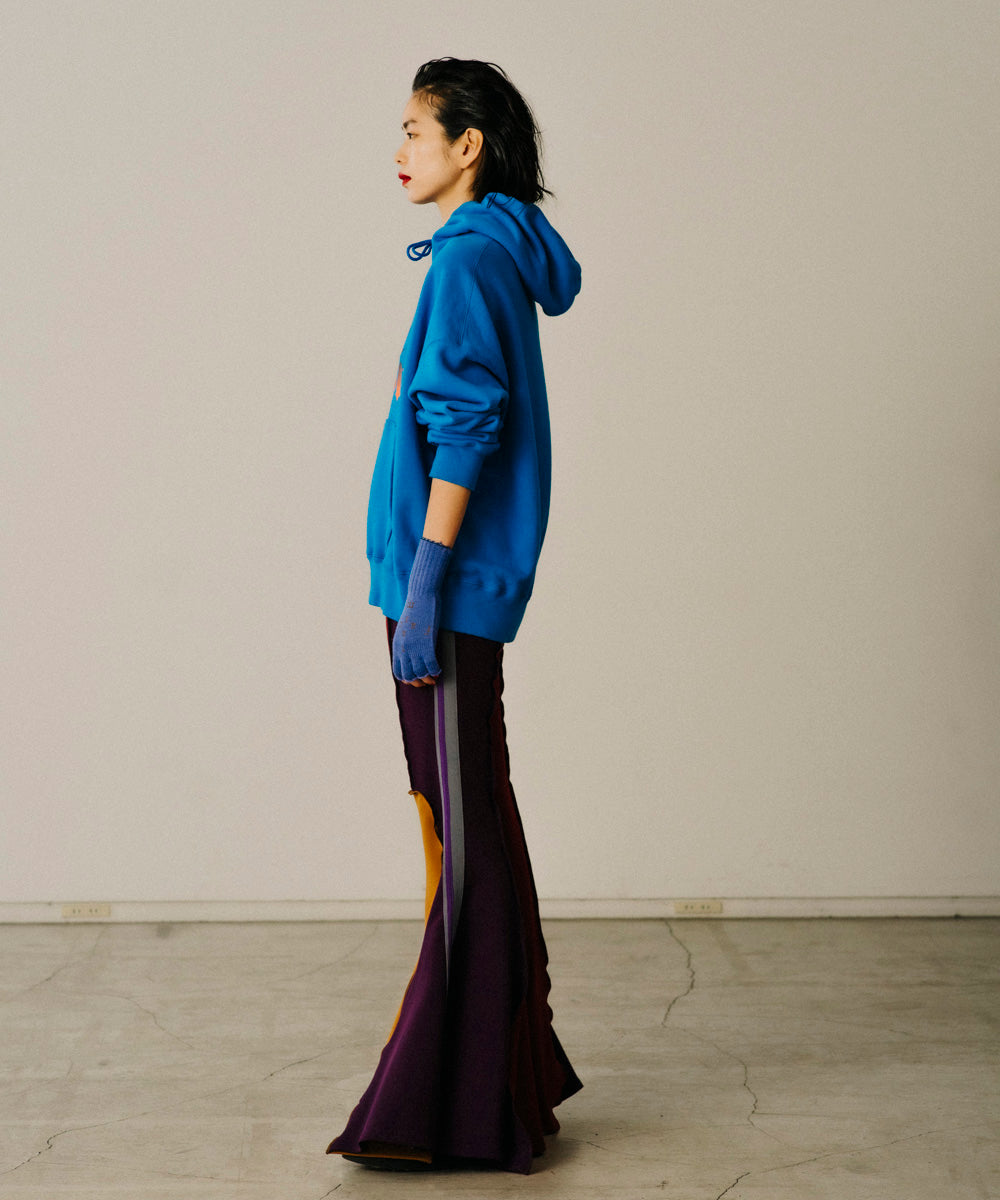 ASSYMETRICAL PATCHWORK PANTS