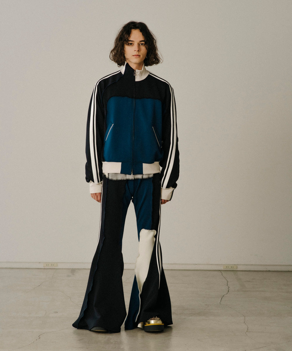 ASSYMETRICAL PATCHWORK PANTS