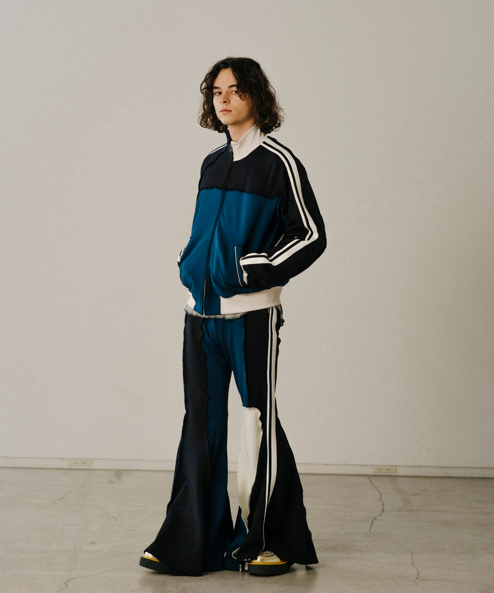 ASSYMETRICAL PATCHWORK JACKET