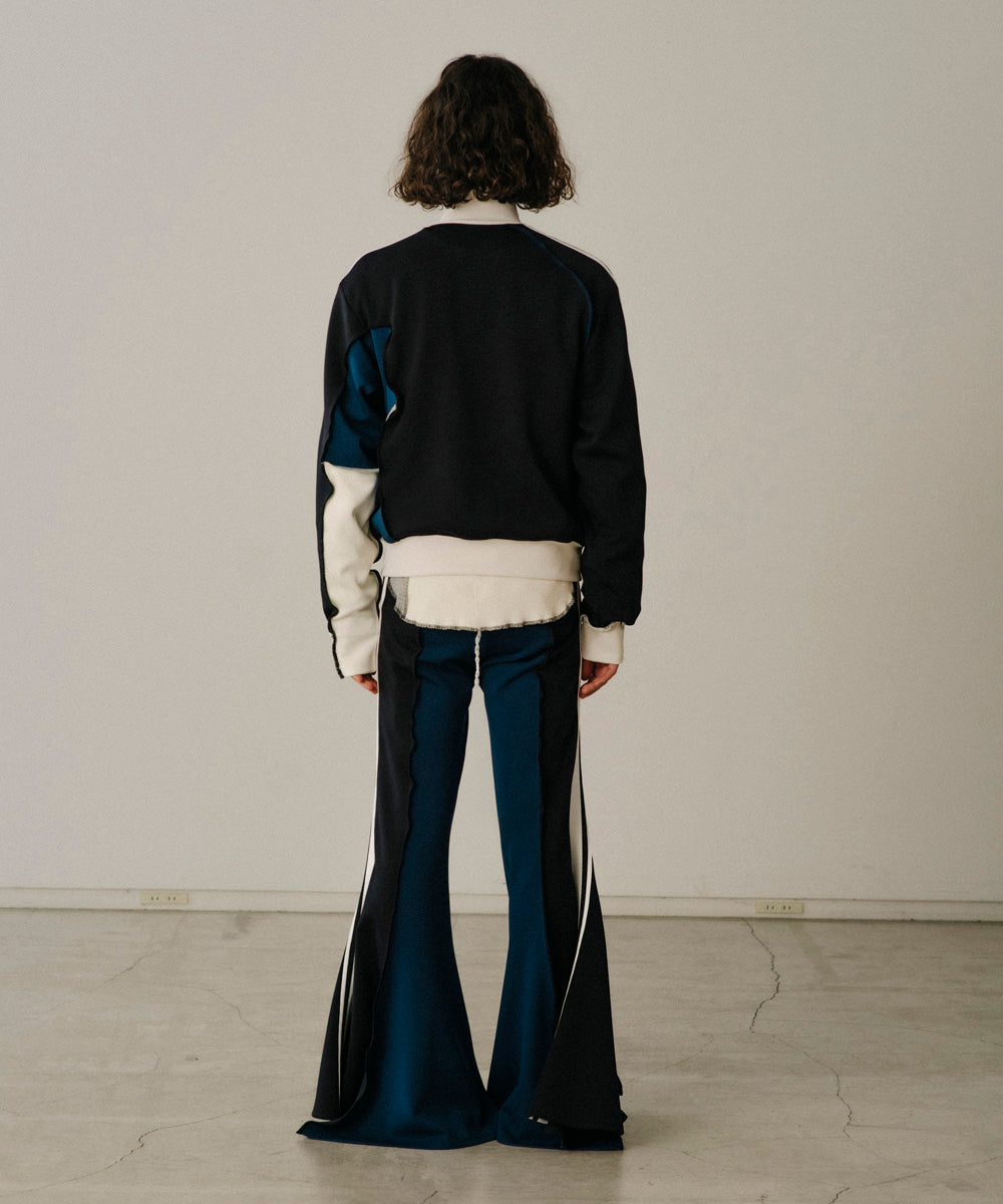 ASSYMETRICAL PATCHWORK JACKET