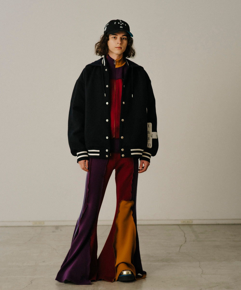 ASSYMETRICAL PATCHWORK PANTS