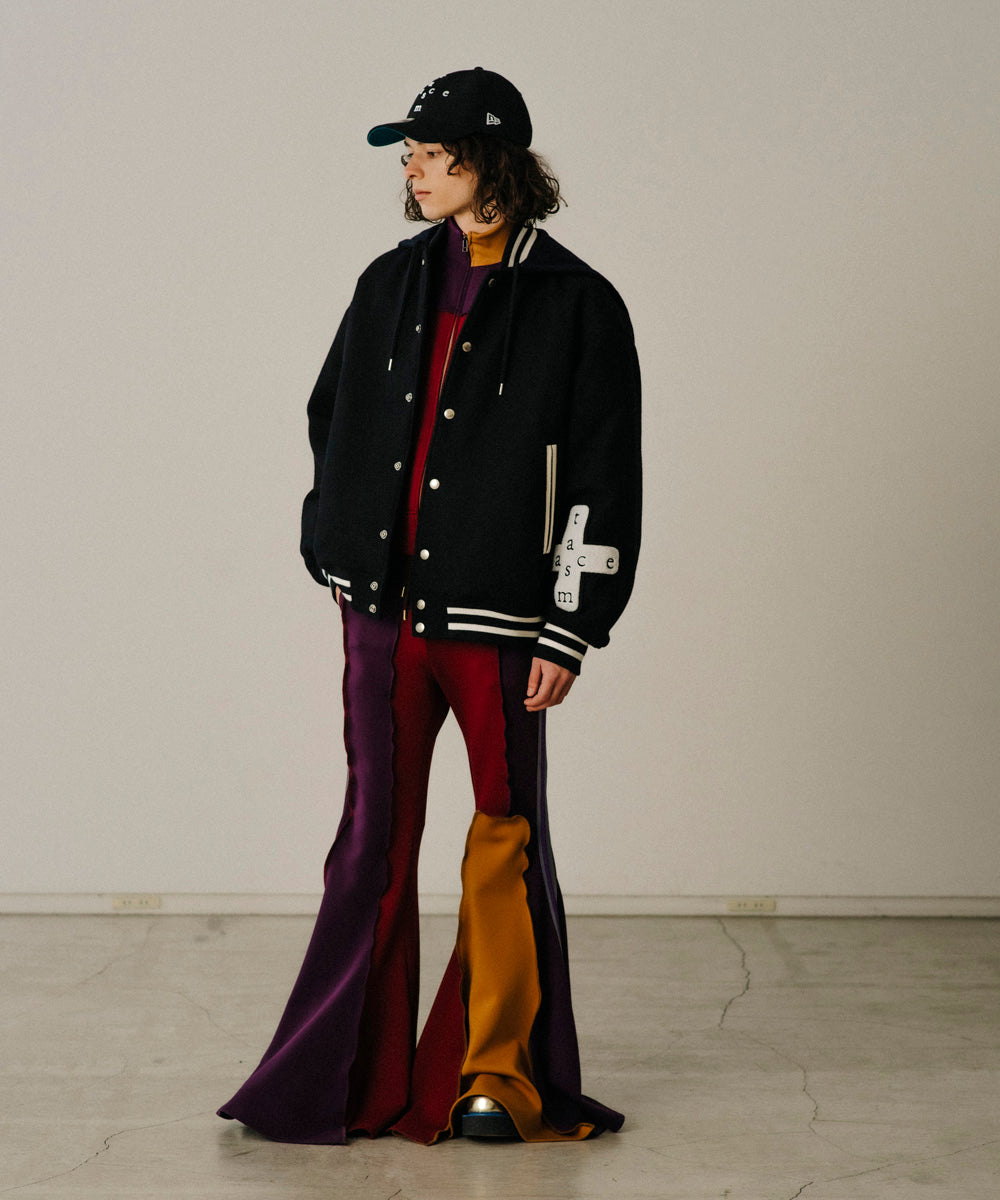 ASSYMETRICAL PATCHWORK PANTS