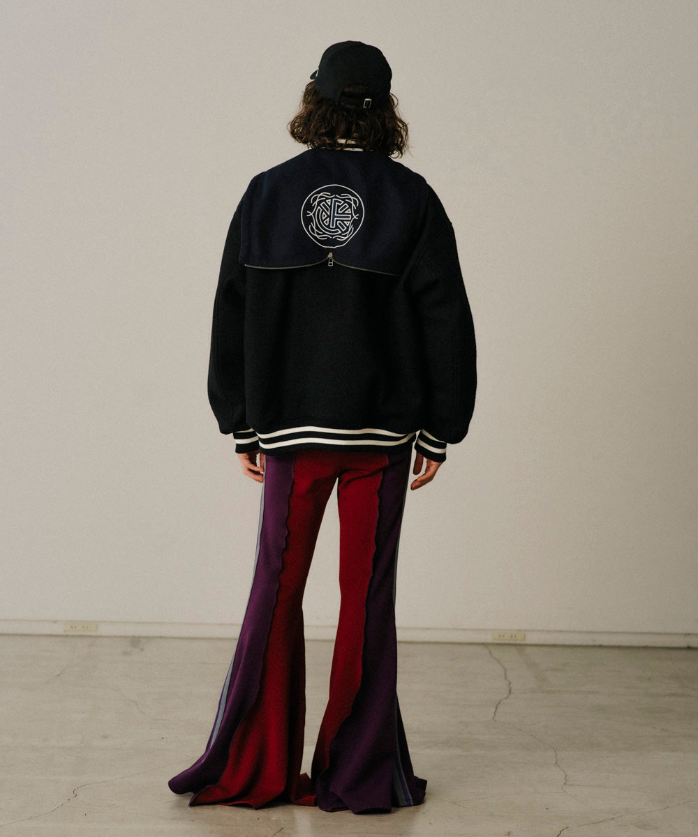 ASSYMETRICAL PATCHWORK PANTS