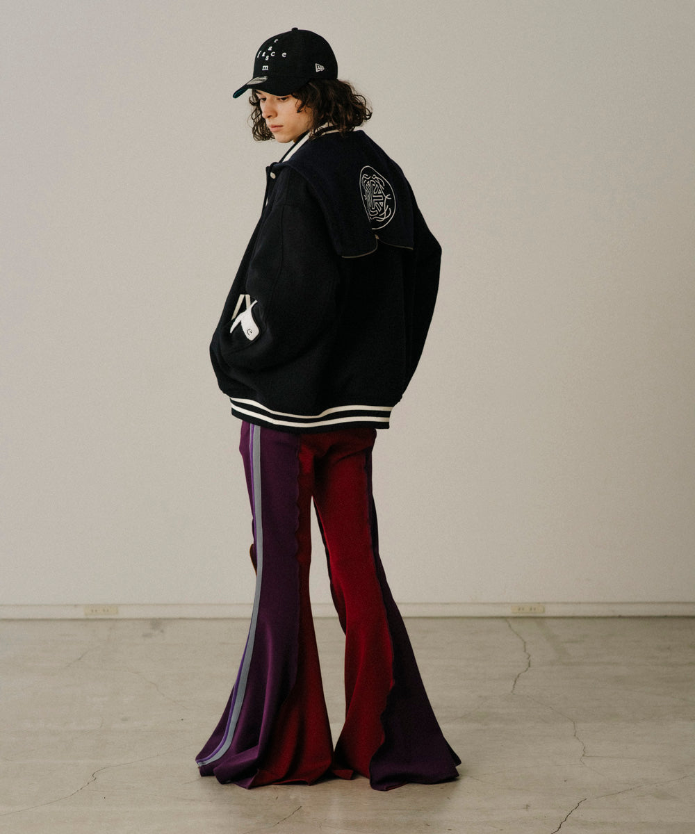 ASSYMETRICAL PATCHWORK PANTS