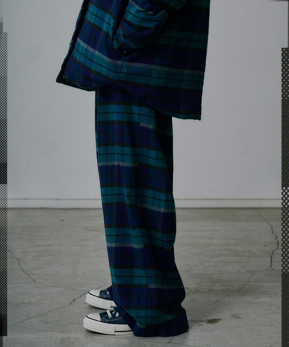 CHECK PANTS
