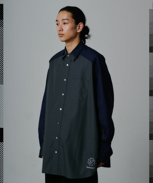 TWO-TONE BIG HEART SHIRT
