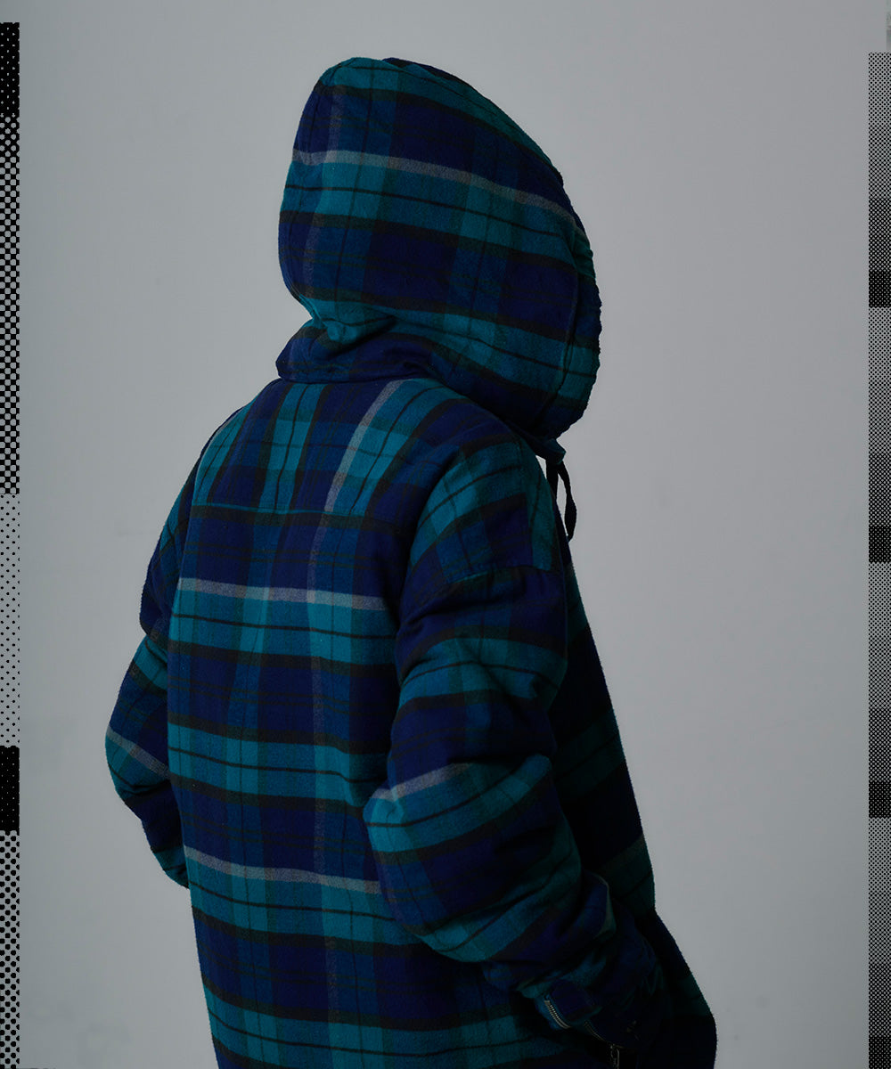 PADDED CHECK JACKET