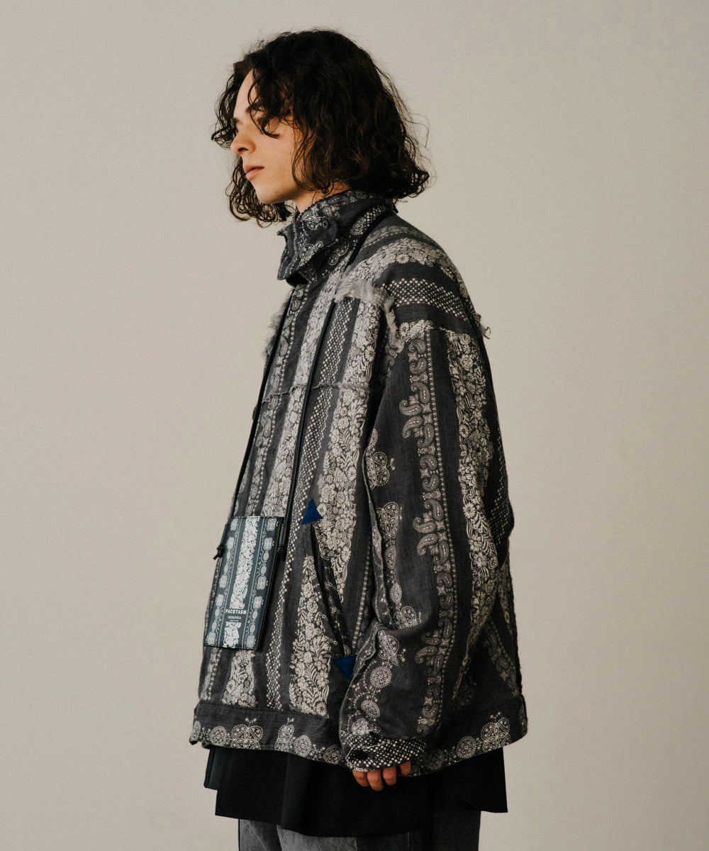 ORIGINAL BANDANA PRINT SHURUNKEN JACKET