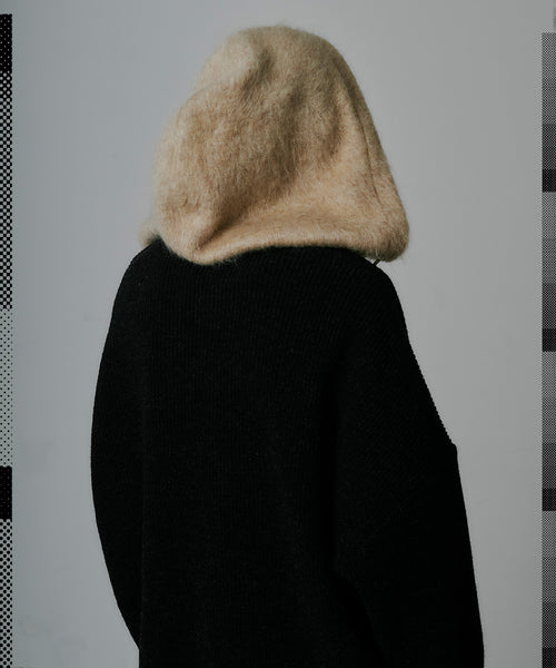 HOODED CARDIGAN