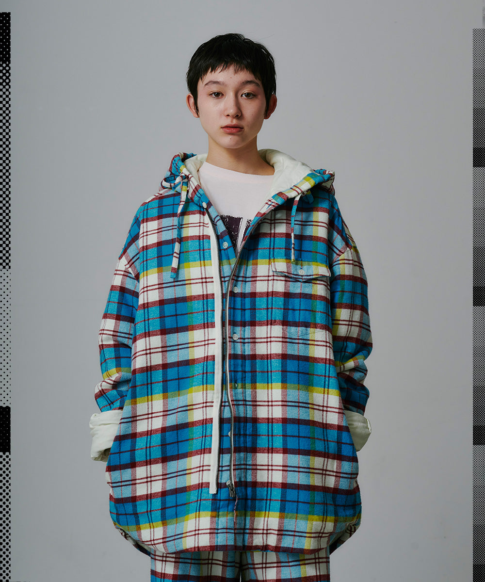 PADDED CHECK JACKET
