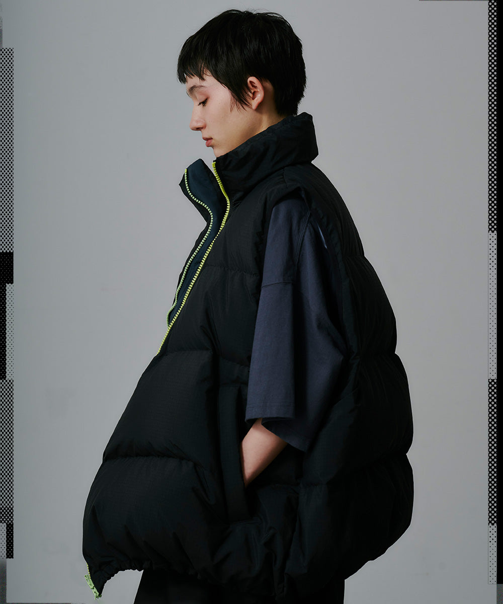 FLOWING DOWN VEST