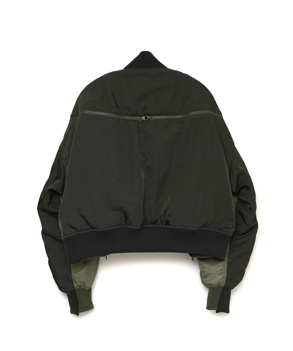 DISTORTED ZIPPER MA-1