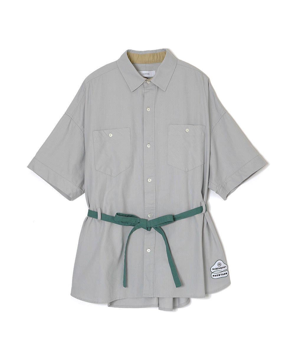 FACETASM × Nicolai Bergmann BELTED SHIRT