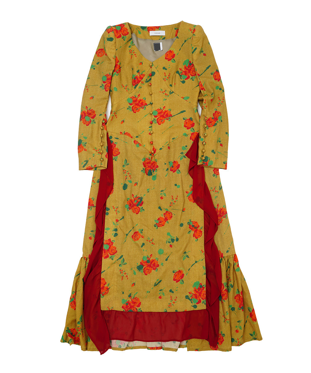 ORIGINAL FLOWER PRINT DRESS