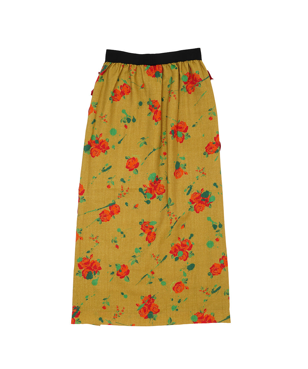 ORIGINAL FLOWER PRINT SKIRT