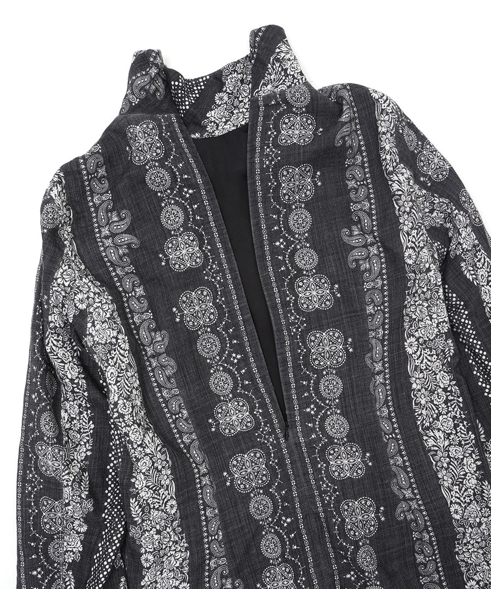 ORIGINALBANDANA PRINT HIGH NECK TOP