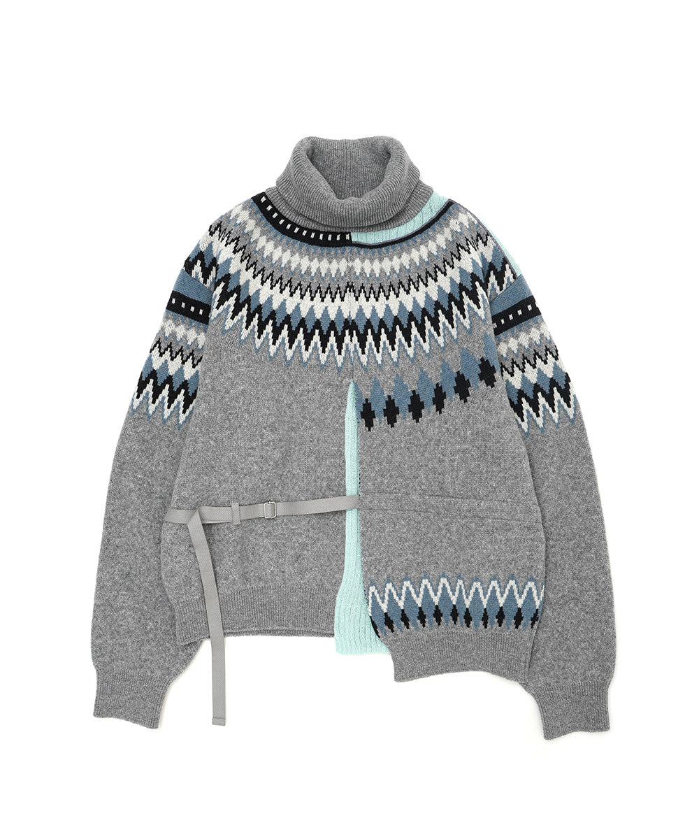 DECONSTRUCTED NORDIC KNIT