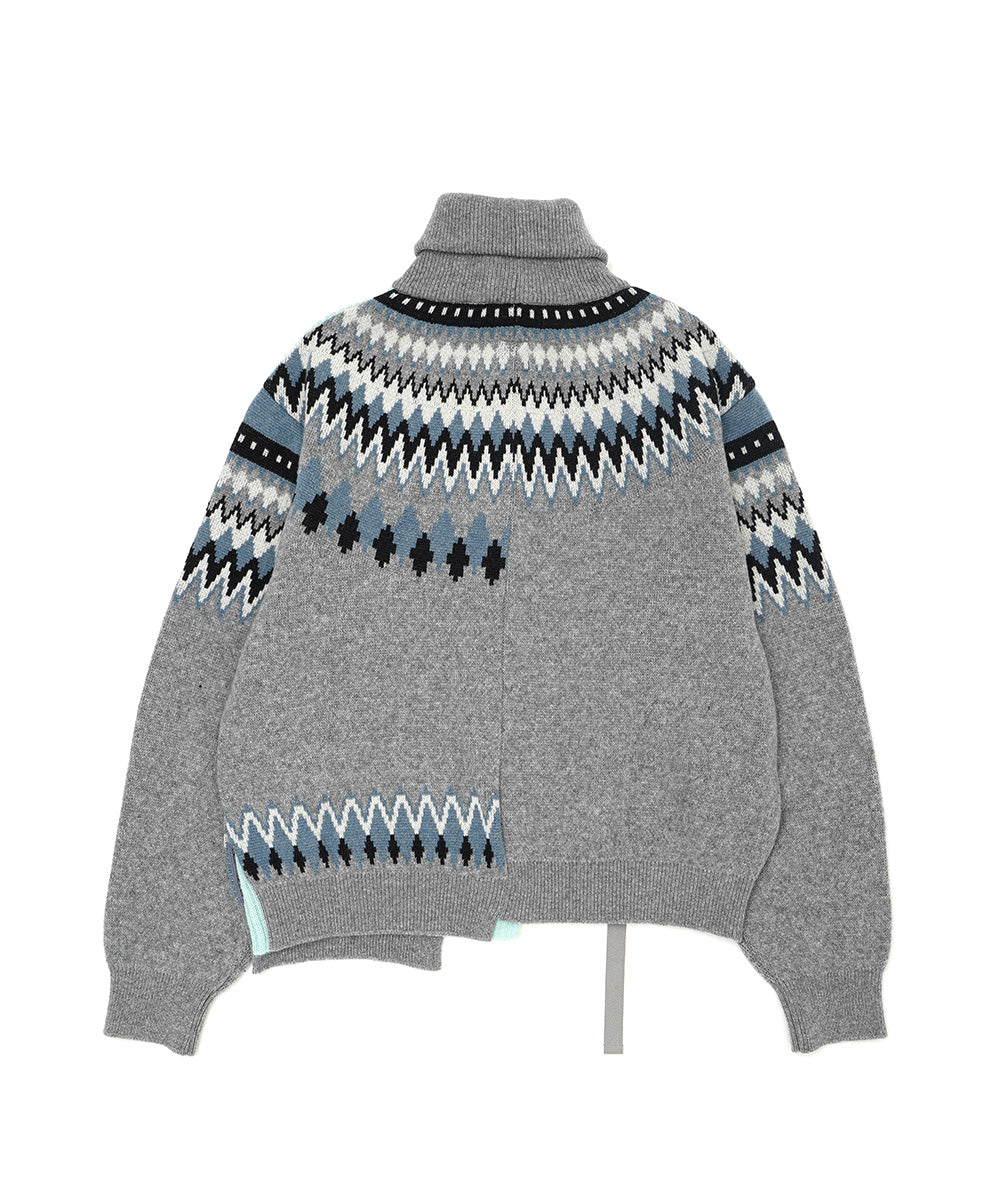 DECONSTRUCTED NORDIC KNIT