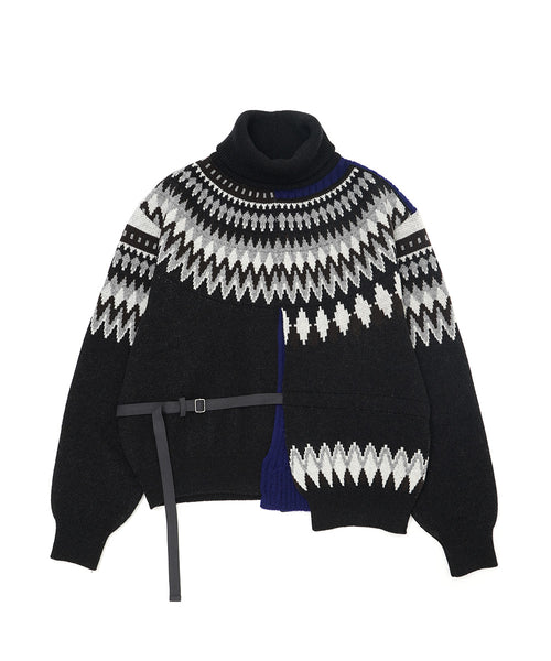 DECONSTRUCTED NORDIC KNIT