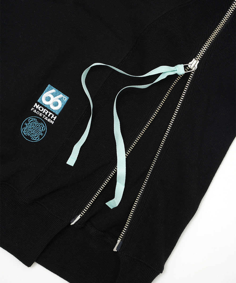 FACETASM×66NORTH GLYMUR ZIPPER SWEAT