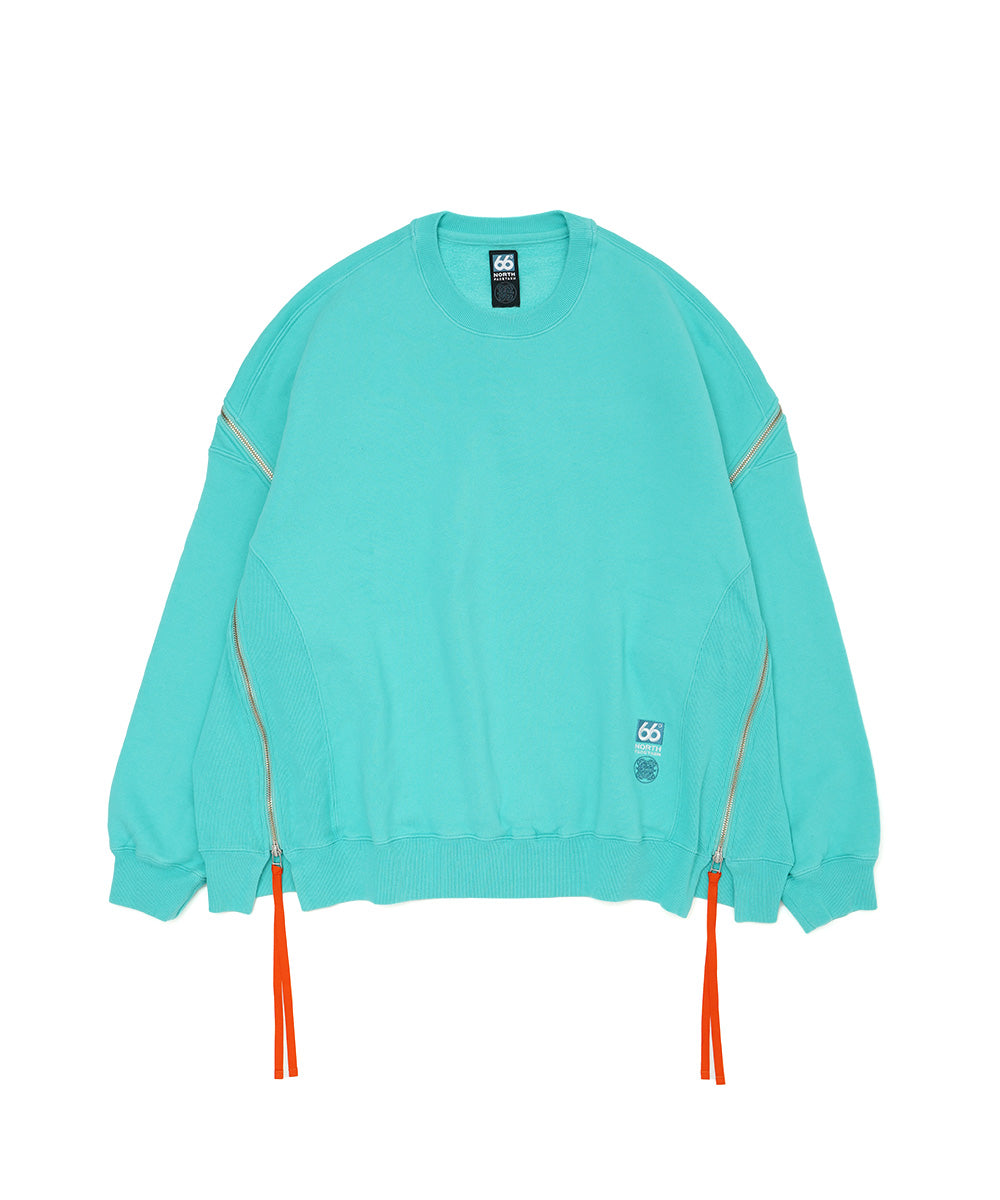 FACETASM×66NORTH GLYMUR ZIPPER SWEAT