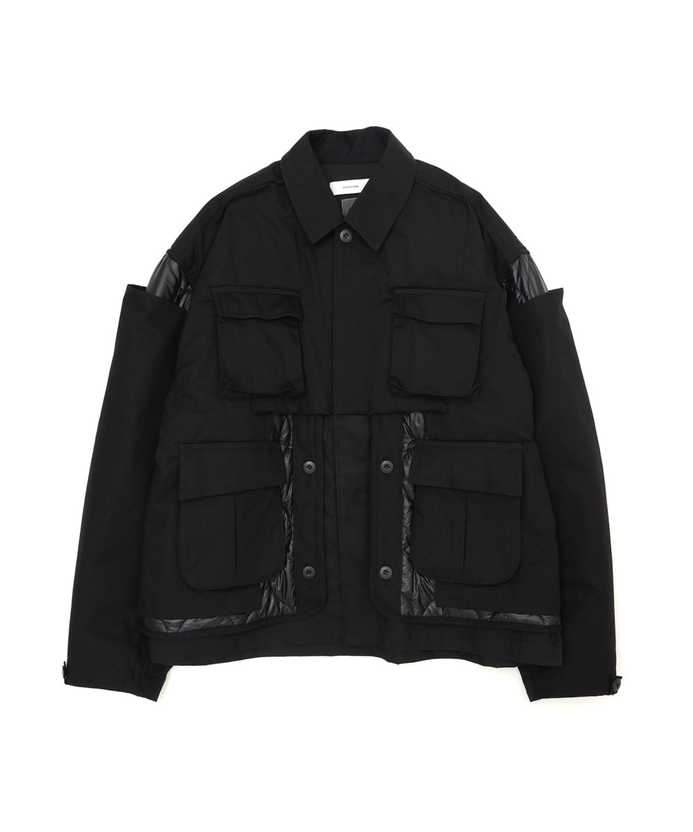 DECONSTRUCTED MILITARY JACKET