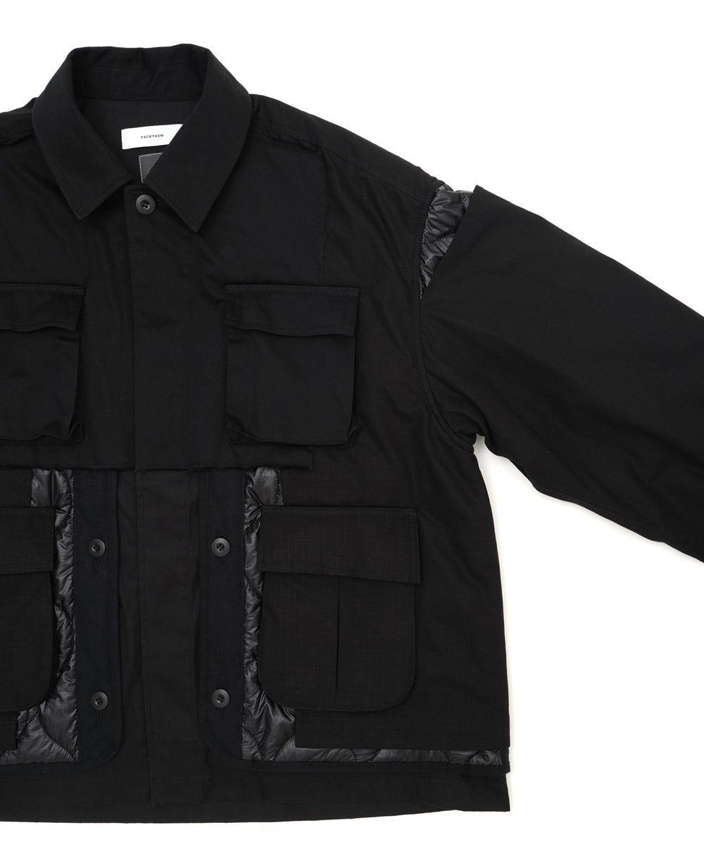 DECONSTRUCTED MILITARY JACKET