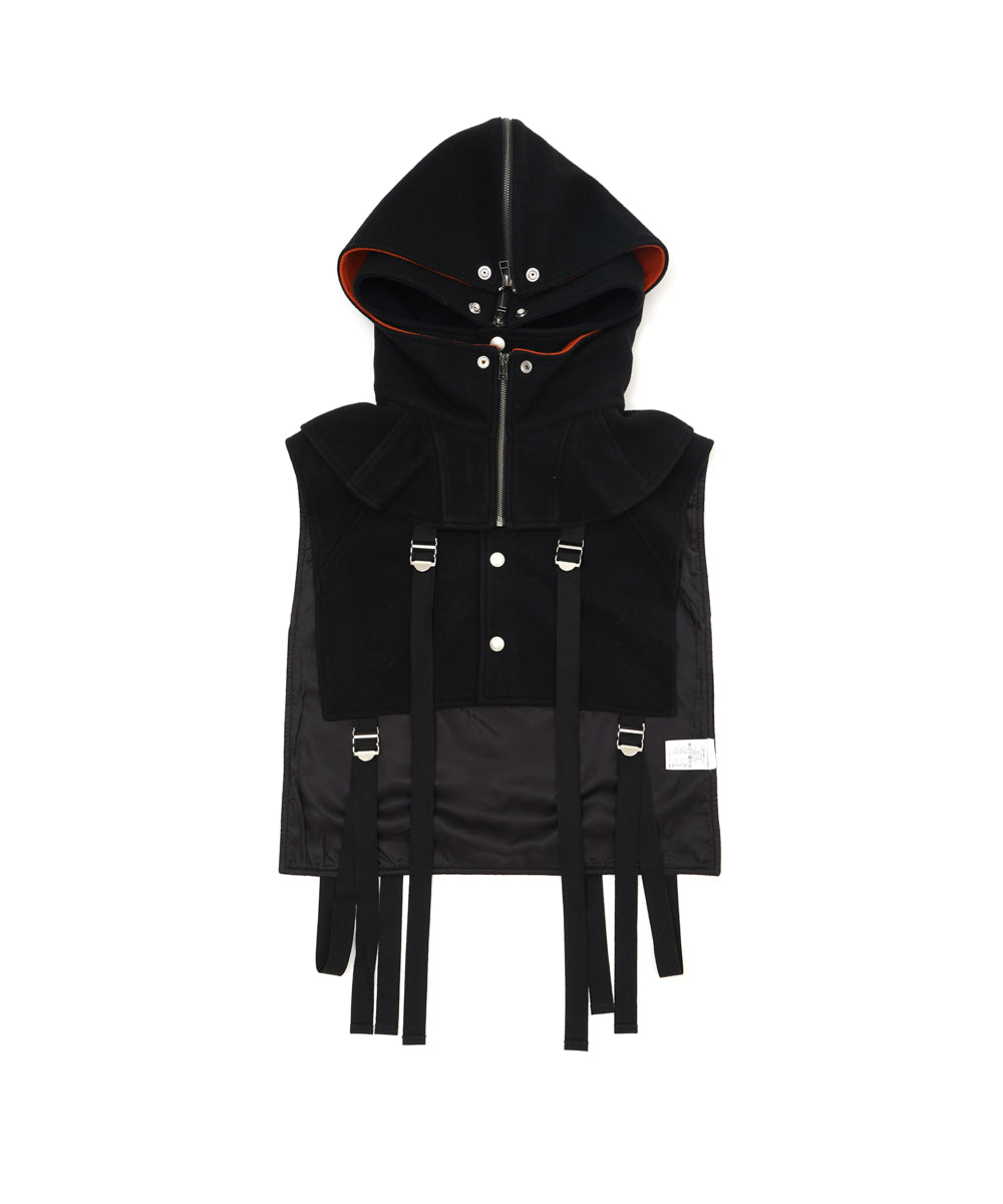 DOUBLE HOODED VEST
