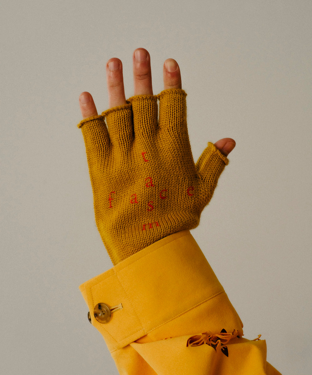 CROSS LOGO GLOVES