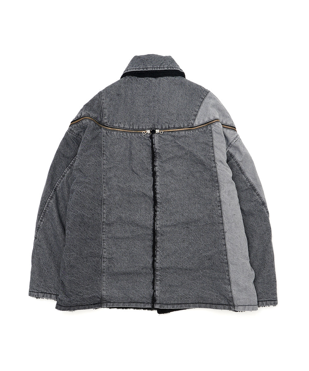 SHERPA DENIM COAT