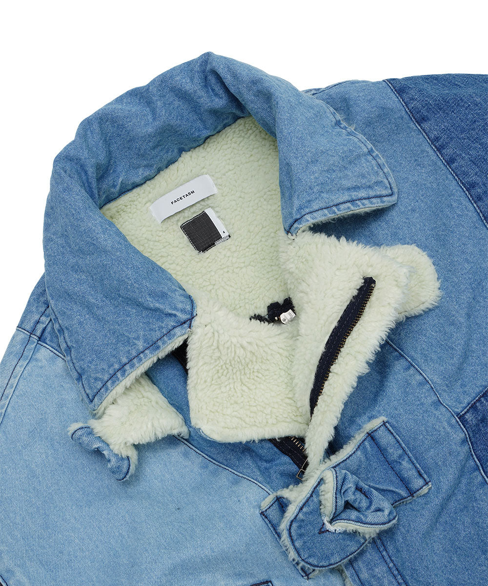 SHERPA DENIM COAT