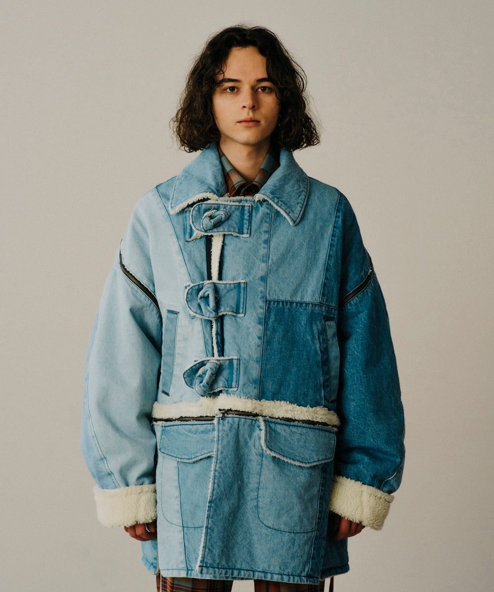 SHERPA DENIM COAT