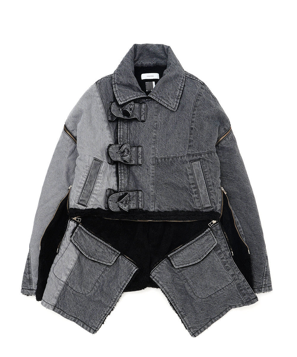 SHERPA DENIM COAT