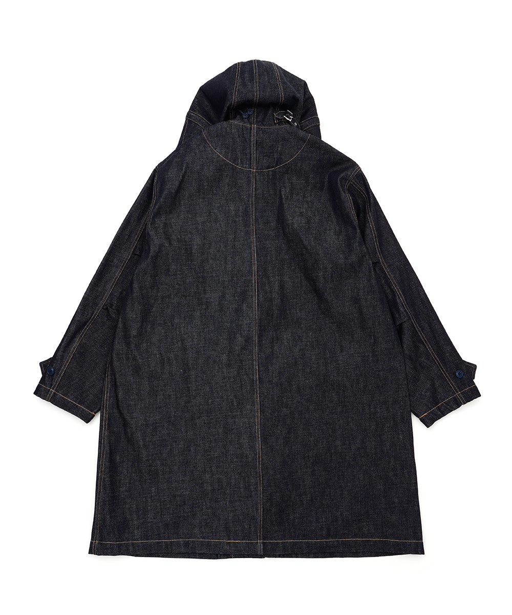 DENIM MILITARY COAT
