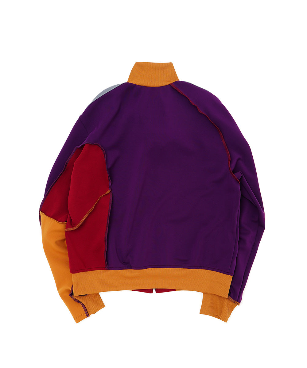 ASSYMETRICAL PATCHWORK JACKET