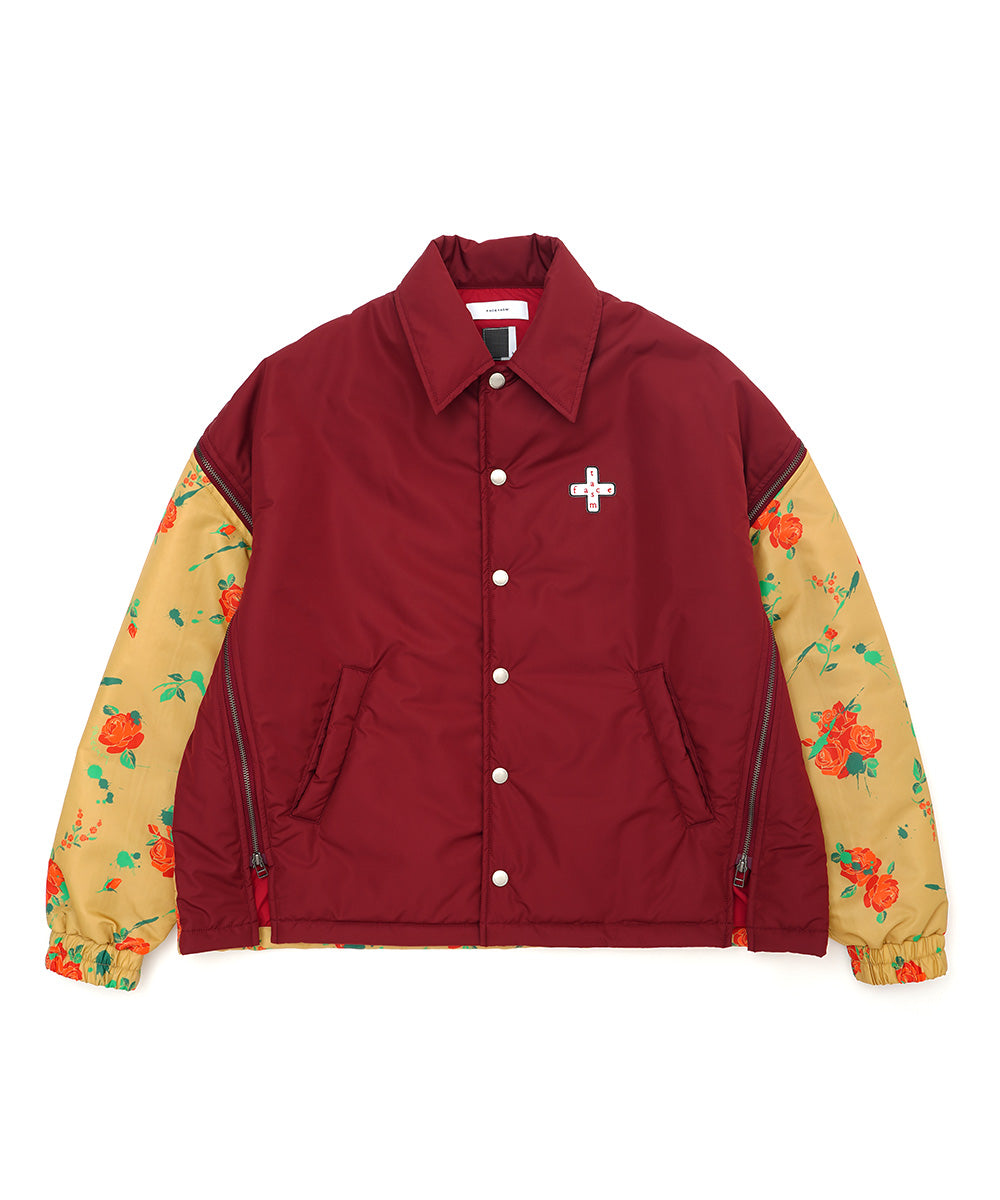 ORIGINAL FLOWER PRINT PADDED JACKET
