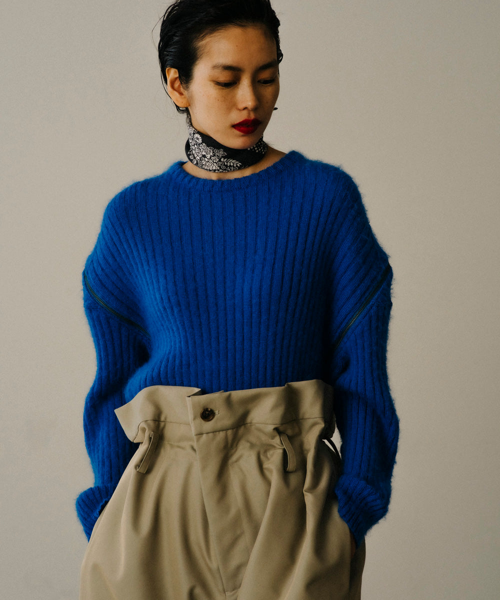 ZIPPER KNIT