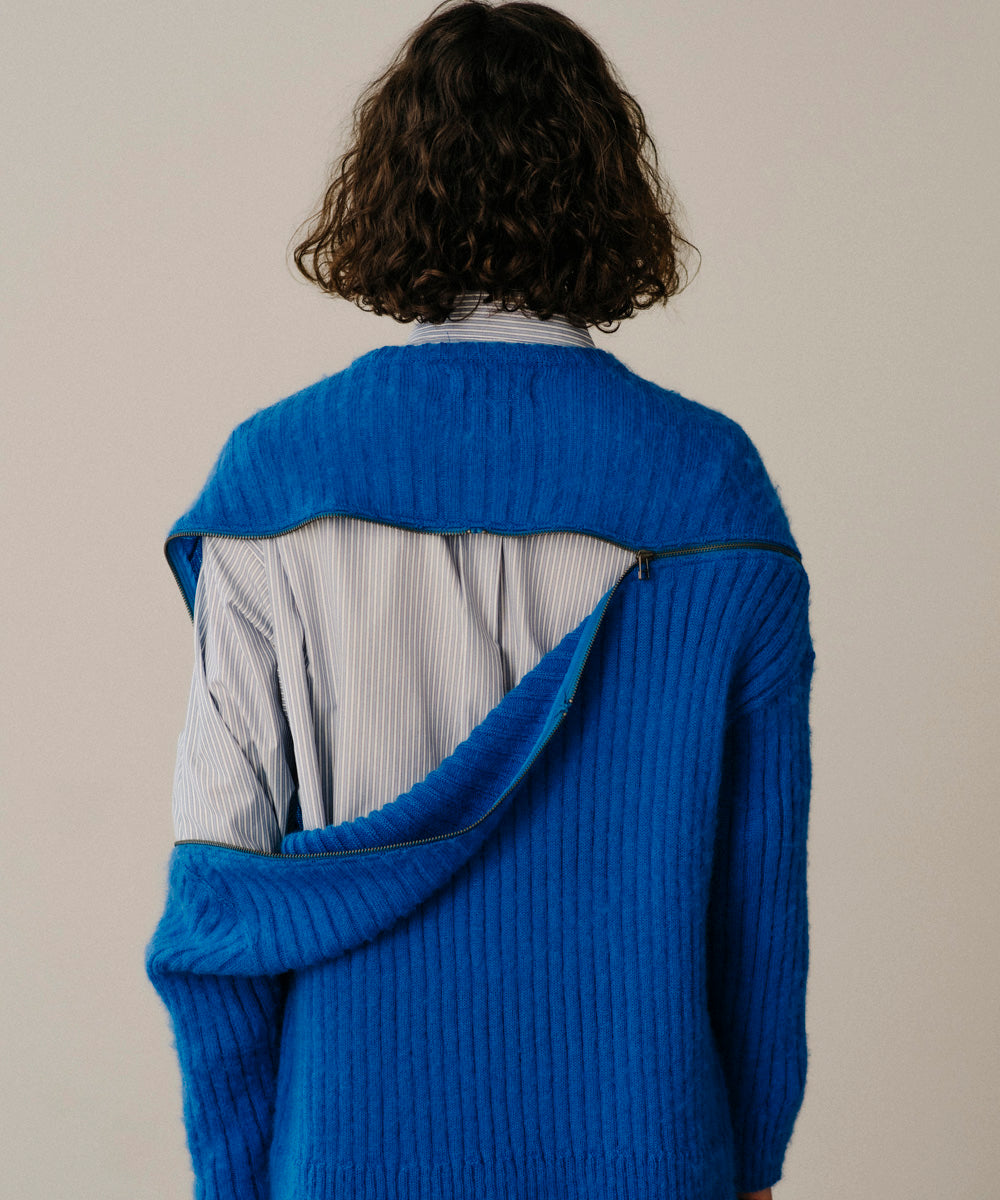 ZIPPER KNIT