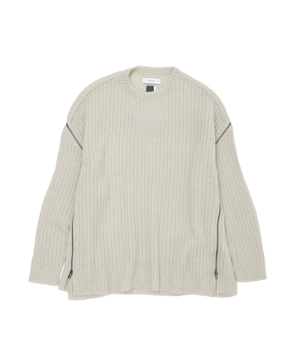 ZIPPER KNIT