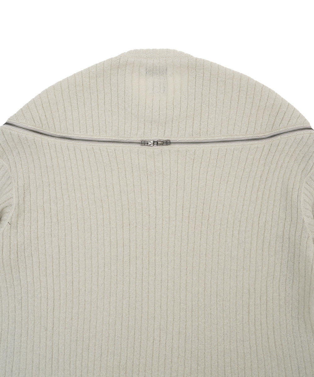 ZIPPER KNIT