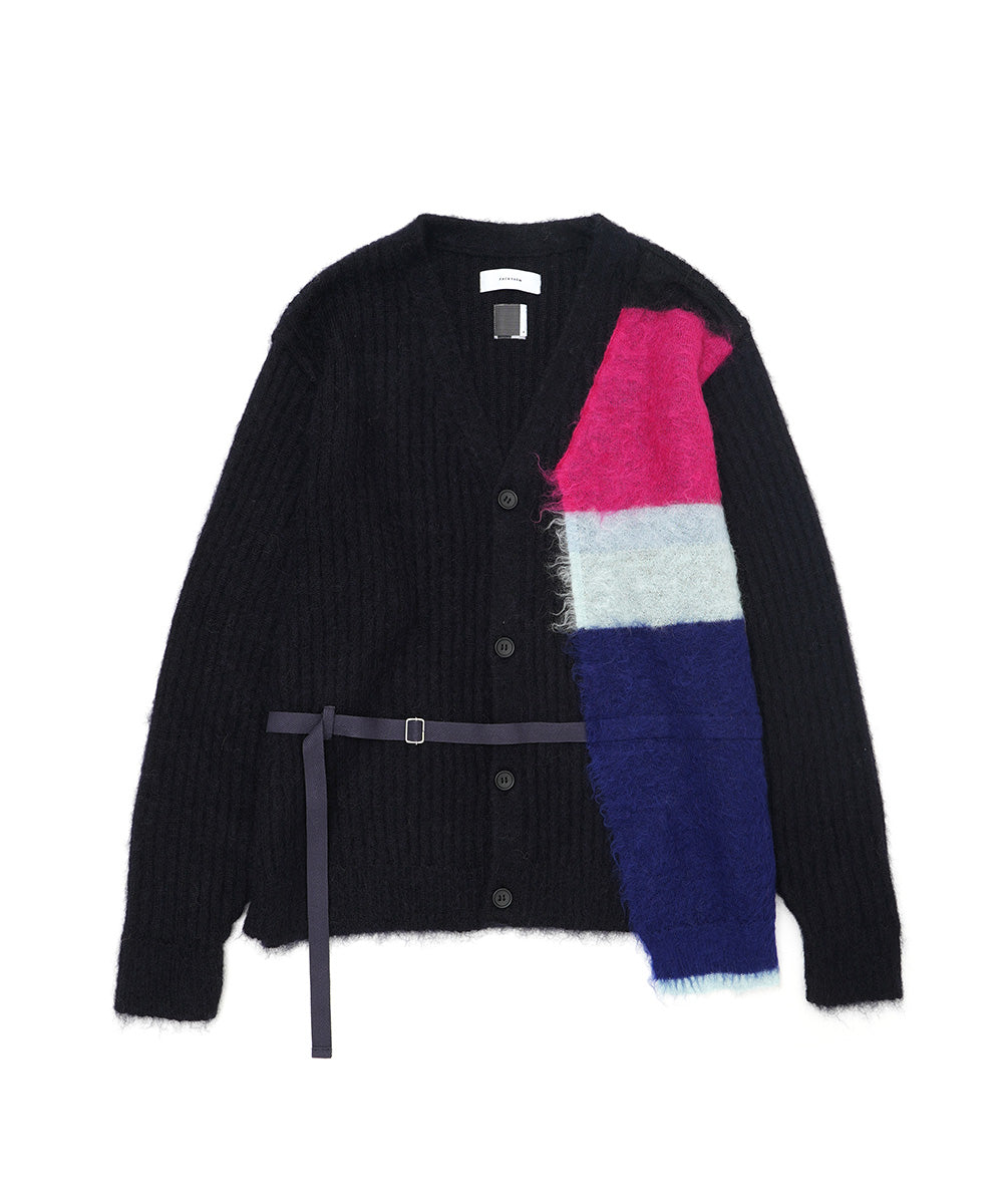ASSYMETRICAL BELTED KNIT
