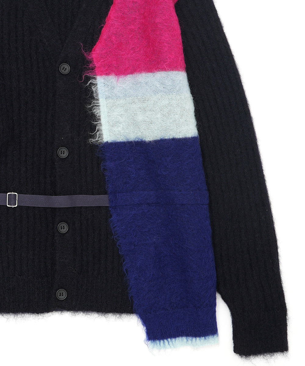 ASSYMETRICAL BELTED KNIT
