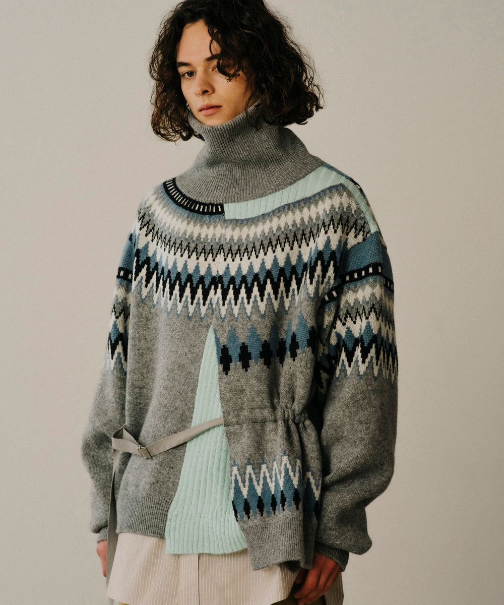 DECONSTRUCTED NORDIC KNIT