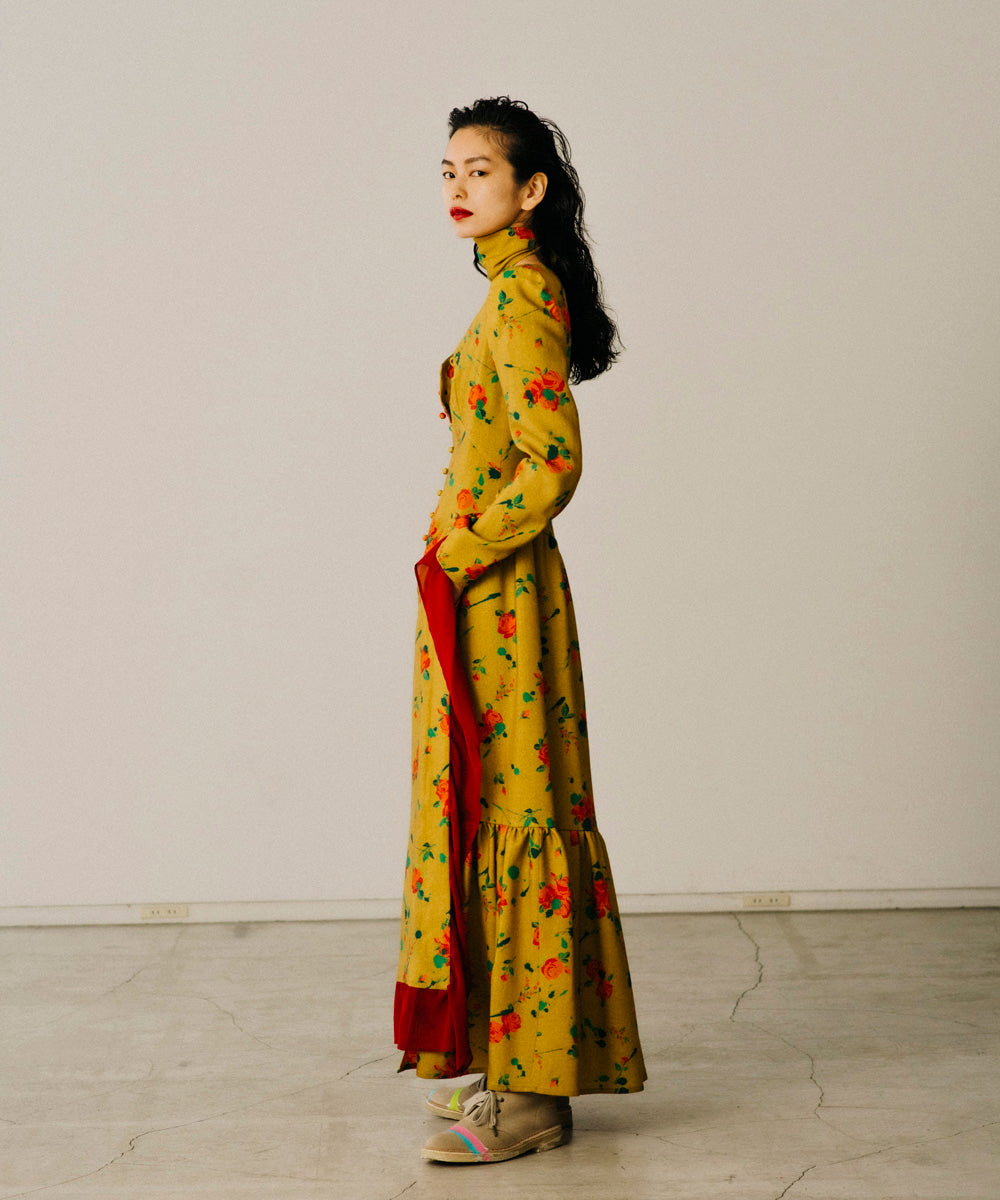 ORIGINAL FLOWER PRINT DRESS