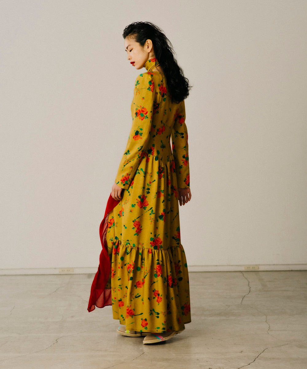 ORIGINAL FLOWER PRINT DRESS